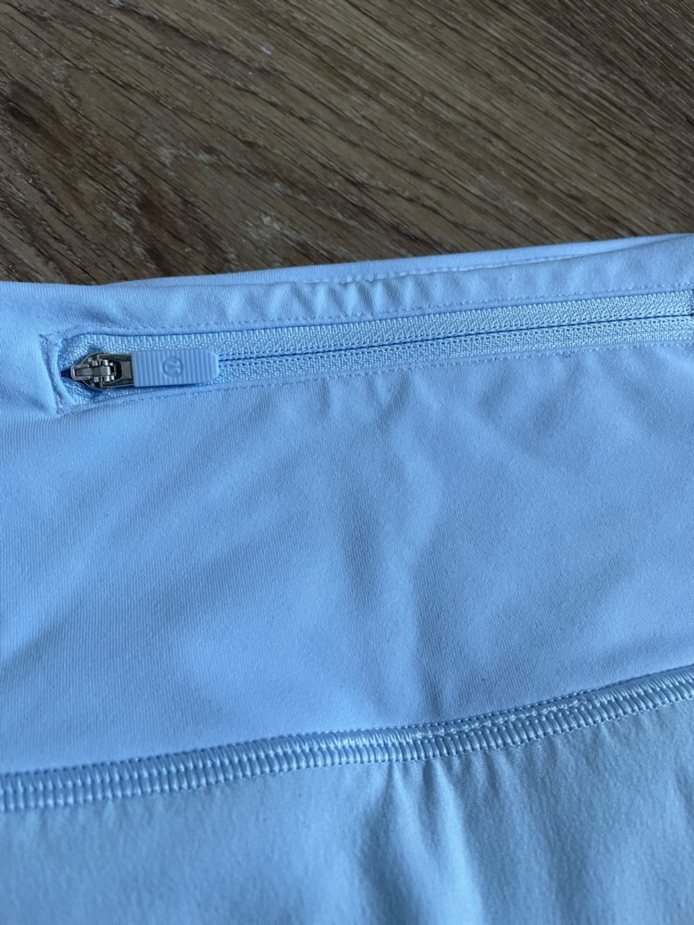 lululemon Speed Up light blue running shorts - Picture 3 of 5